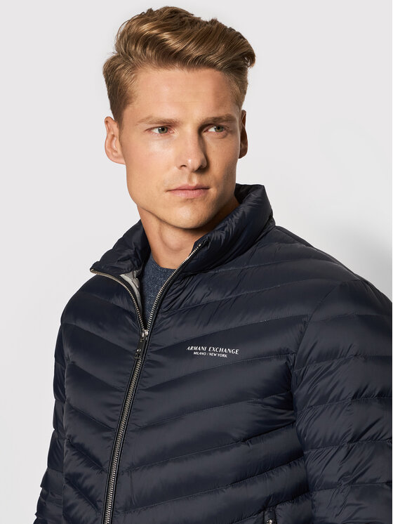 Armani Exchange Armani Exchange Pehelykabát 8NZB52 ZNW3Z 5578 Sötétkék Regular Fit
