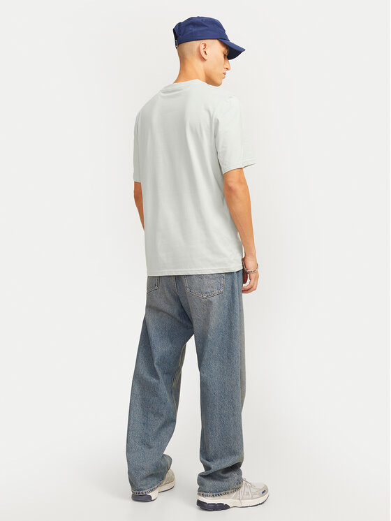 Jack&Jones Jack&Jones T-shirt Eight Skull 12264841 Siva Standard Fit