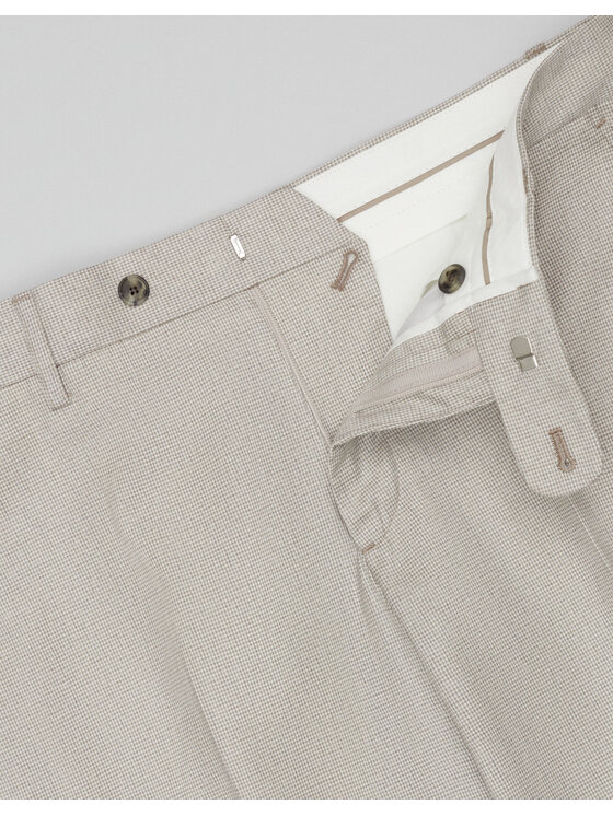 Borgio Borgio Spodnie garniturowe Teano Szary Slim Fit