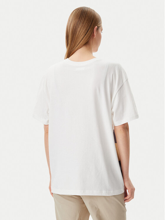 Columbia Columbia T-shirt Rolling Bend™ Graphic 2120031 Bijela Oversize