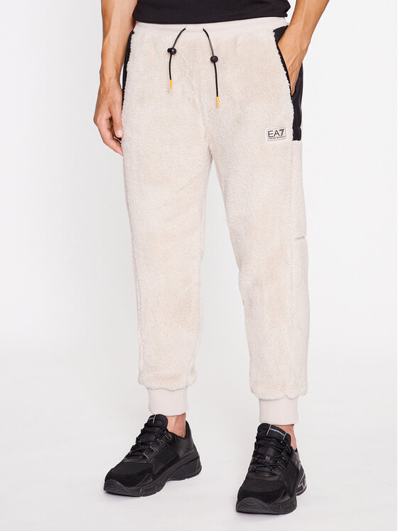 EA7 Emporio Armani EA7 Emporio Armani Teplákové kalhoty 6RPP82 PJSFZ 1716 Stříbrná Regular Fit
