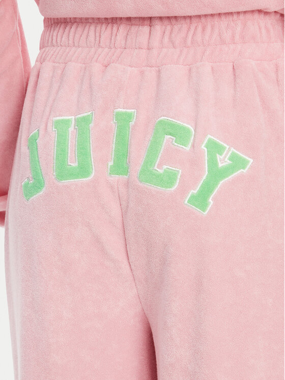 Juicy Couture Juicy Couture Spodnie dresowe Regan JCWBJ125335 Różowy Wide Leg