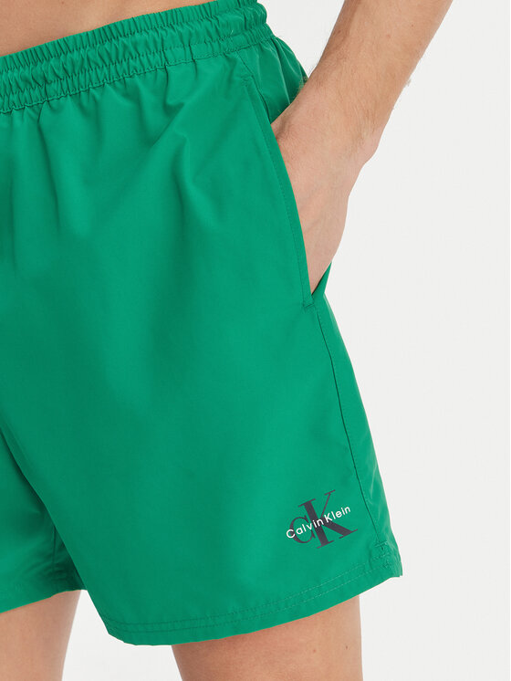Calvin Klein Swimwear Calvin Klein Swimwear Pantaloni scurți pentru înot LV00N61045 Verde