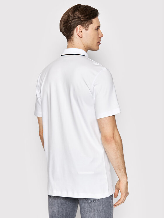 Selected Homme Selected Homme Polo Leroy 16082844 Bianco Regular Fit