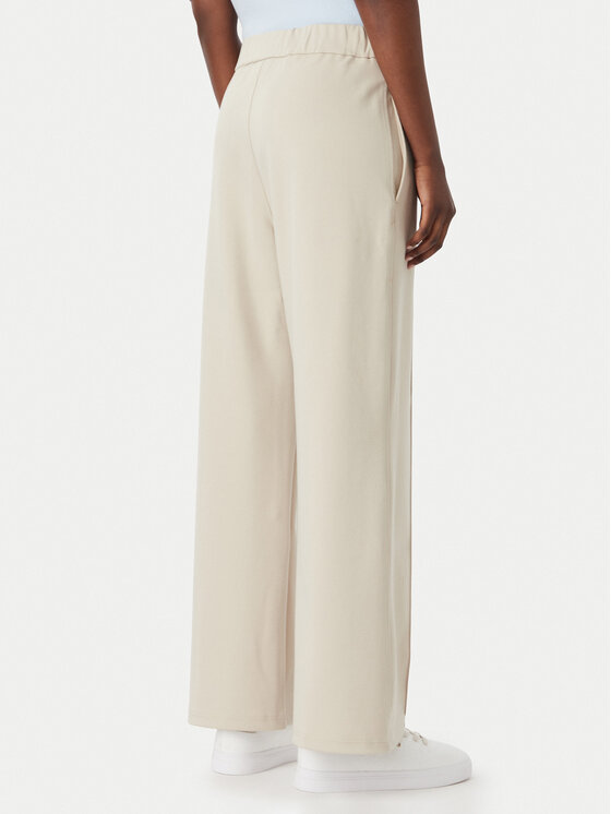 Calvin Klein Calvin Klein Spodnie materiałowe LV044G210G Beżowy Relaxed Fit