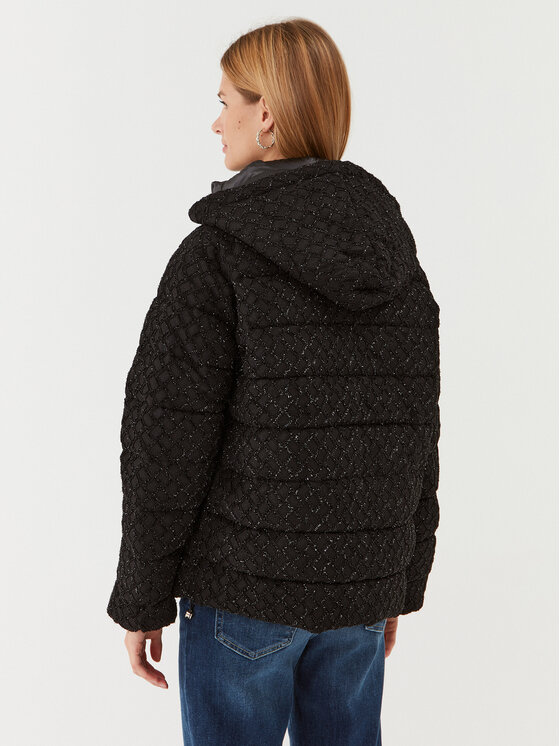 Liu Jo Sport Liu Jo Sport Μπουφάν μεταβατικό TF3005 J4522 Μαύρο Regular Fit
