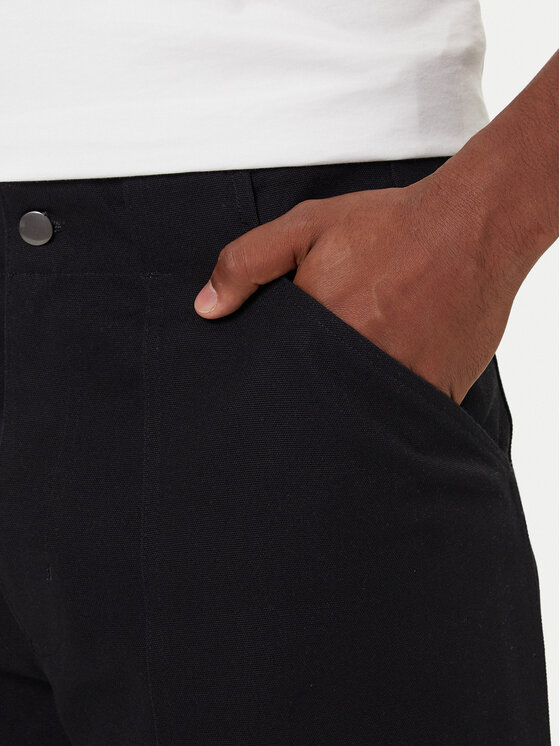 adidas adidas Pantaloni di tessuto Utility JY2770 Nero Regular Fit