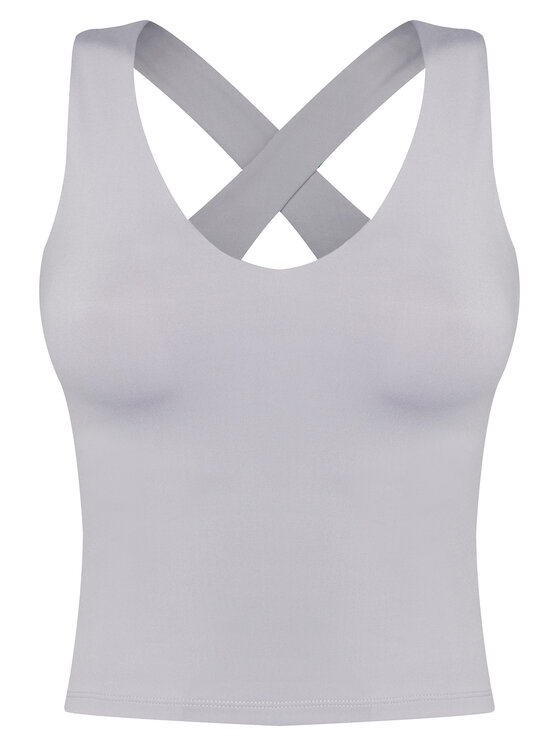 Girlfriend Collective Girlfriend Collective Top Zoe 1024 Ljubičasta Slim Fit