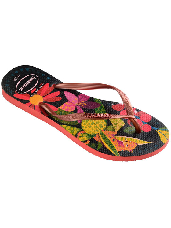 Havaianas Havaianas Σαγιονάρες HAVAIANAS Infradito Donna Hav. Slim Tropical 4122111.1256 Rosa Ροζ