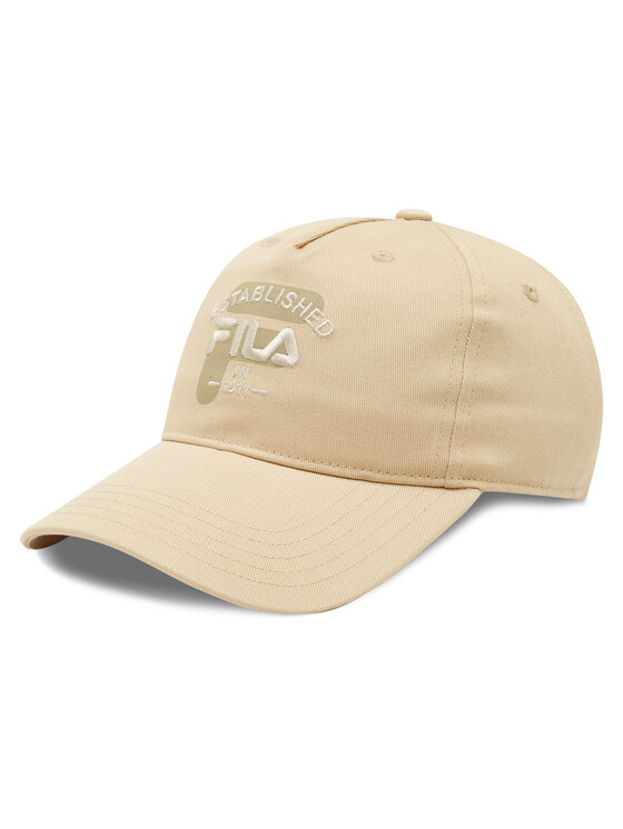 Fila Cepure ar nagu Barnaul 5 Panel Cap With Elevated Basic Logo FCU0086 Bēšs