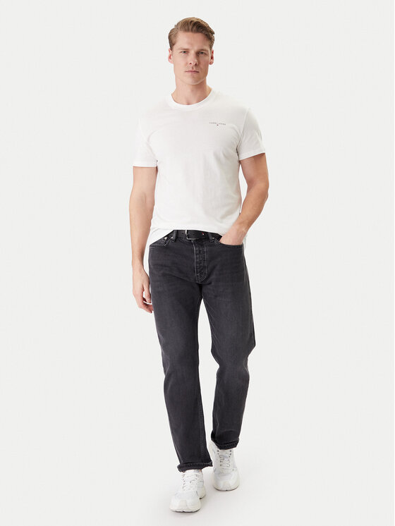 Tommy Jeans Tommy Jeans Marškinėliai DM0DM22316 Žalia Regular Fit