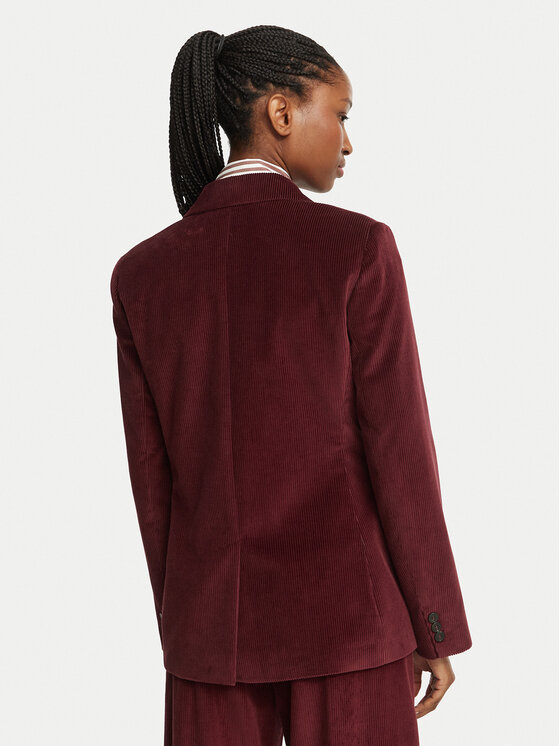 Weekend Max Mara Weekend Max Mara Suknjič Katanga 2625046012 Bordo rdeča Regular Fit
