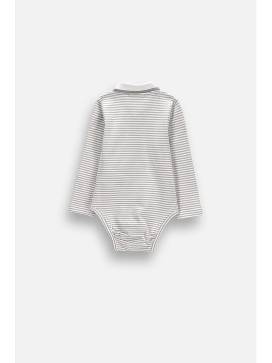 Coccodrillo Coccodrillo Dětské body ZC6112401FBN-019 Šedá Regular Fit