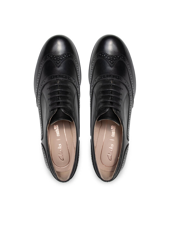 Clarks Clarks Oksfordo batai Hamble Oak 203467134 Juoda