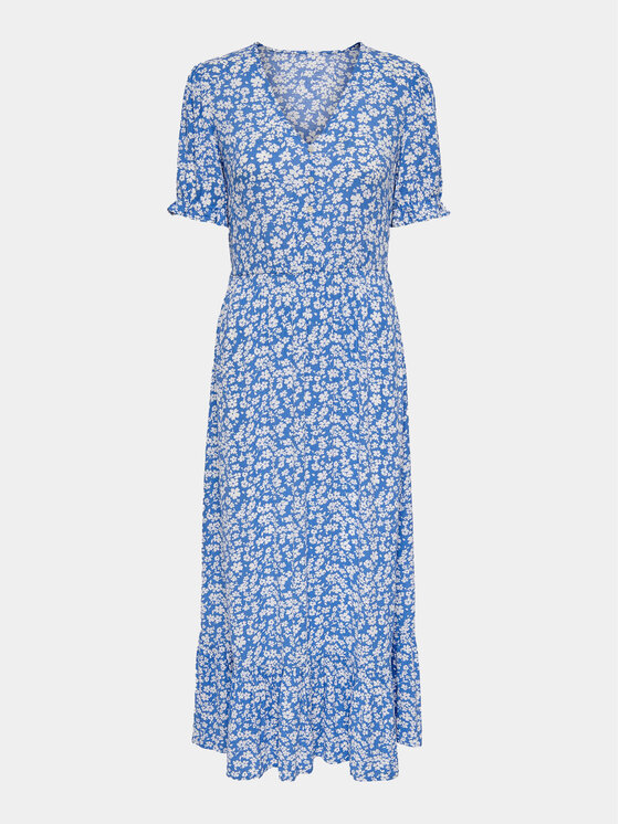 ONLY ONLY Sommerkleid Chianti 15270519 Blau Regular Fit
