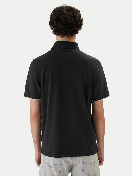 Guess Guess Tricou polo M6GP47 K3323 Bleumarin Regular Fit