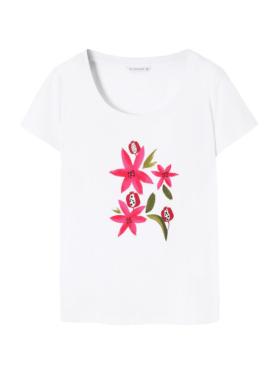 TATUUM Tatuum T-Shirt ANTONIA 1 Bílá Fitted Fit
