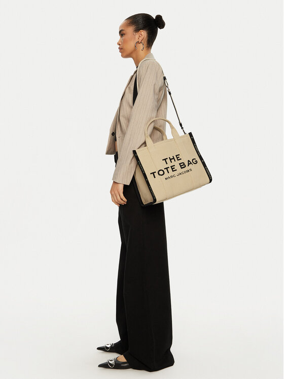 Marc Jacobs Marc Jacobs Käekott The Jacquard Medium Tote Bag M0017027 Beež
