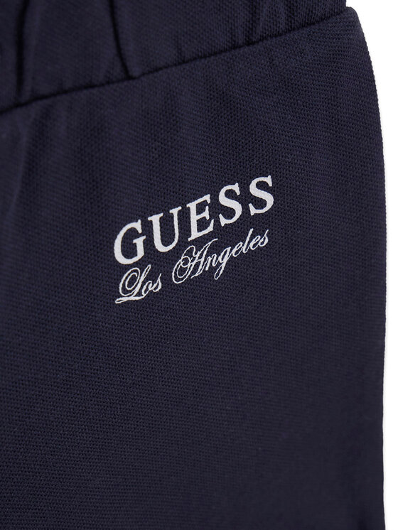 Guess Guess Σετ πλουζάκι polo και σορτς I6GG03 KADZ4 Σκούρο μπλε Regular Fit