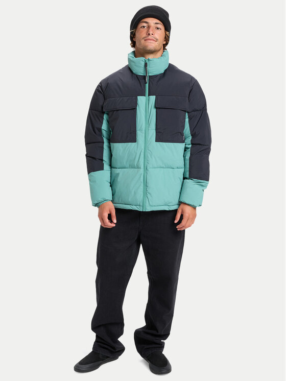 Quiksilver Quiksilver Zimné bundy Stay Puff EQYJK04179 Tyrkysová Regular Fit