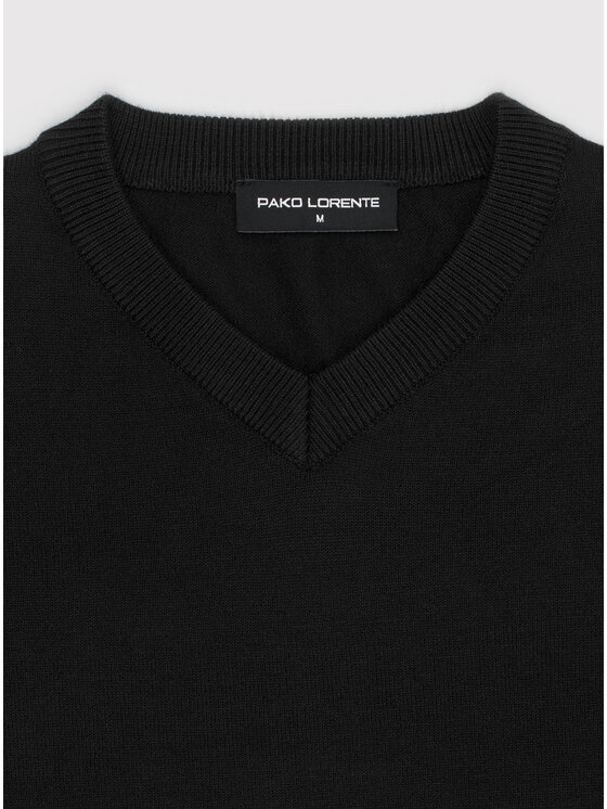 Pako Lorente Pako Lorente Sweter P25WN-2X-034 Czarny Classic Fit
