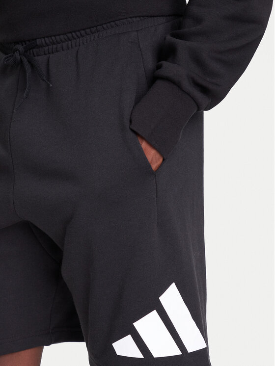 adidas adidas Спортивні шорти Essentials Big Logo JE8956 Чорний Regular Fit