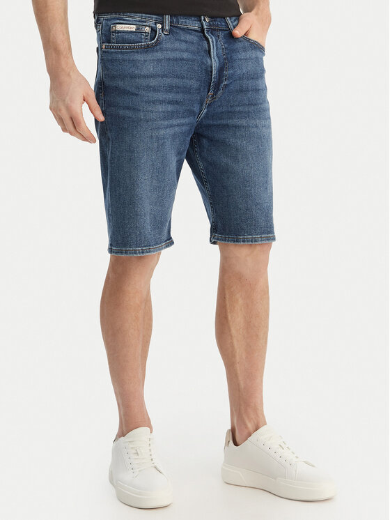 Calvin Klein Jeans Pantaloni scurți de blugi LV04RF922G Albastru Regular Fit