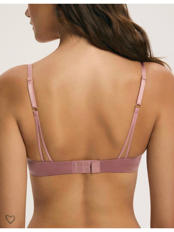 Esotiq Esotiq Biustonosz push-up 43527 Różowy