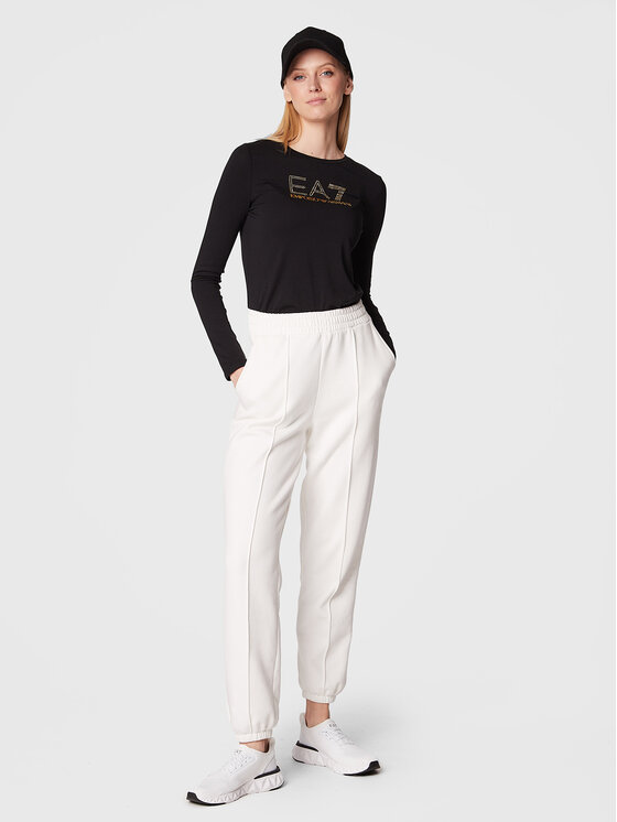 EA7 Emporio Armani EA7 Emporio Armani Palaidinė 8NTT51 TJDQZ 1200 Juoda Regular Fit