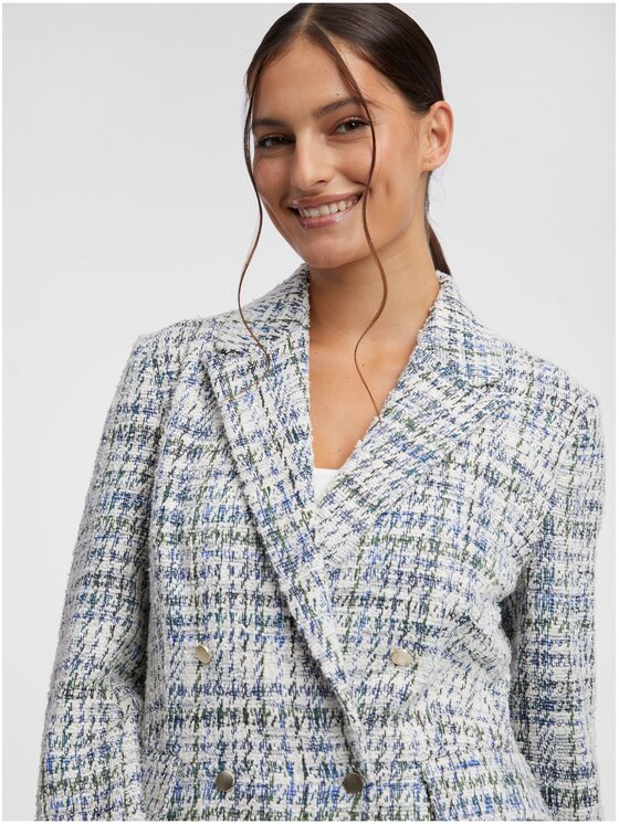 Orsay Orsay Marynarka 482457001000__38 Niebieski Regular Fit