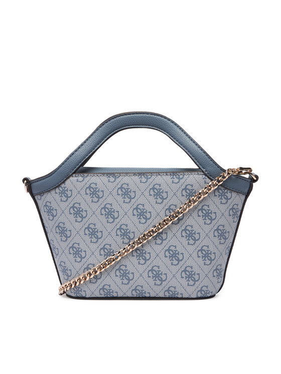 Guess Guess Kabelka Lindsey Mini HWSG97 49750 Modrá
