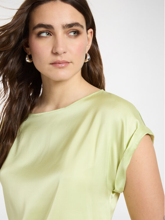 Elena Mirò Elena Mirò Bluzka 2086P100217N005 Żółty Regular Fit