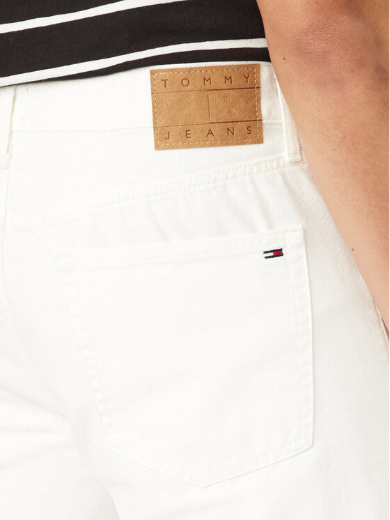 Tommy Jeans Tommy Jeans Jeansy Otis DM0DM23062 Biały Straight Fit