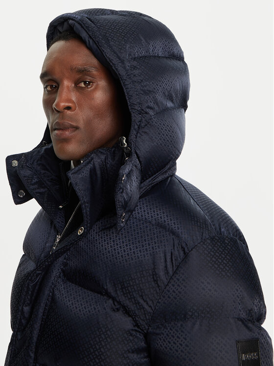 BOSS BOSS Ziemas jaka H-Corbinian4 50525364 Tumši zils Regular Fit