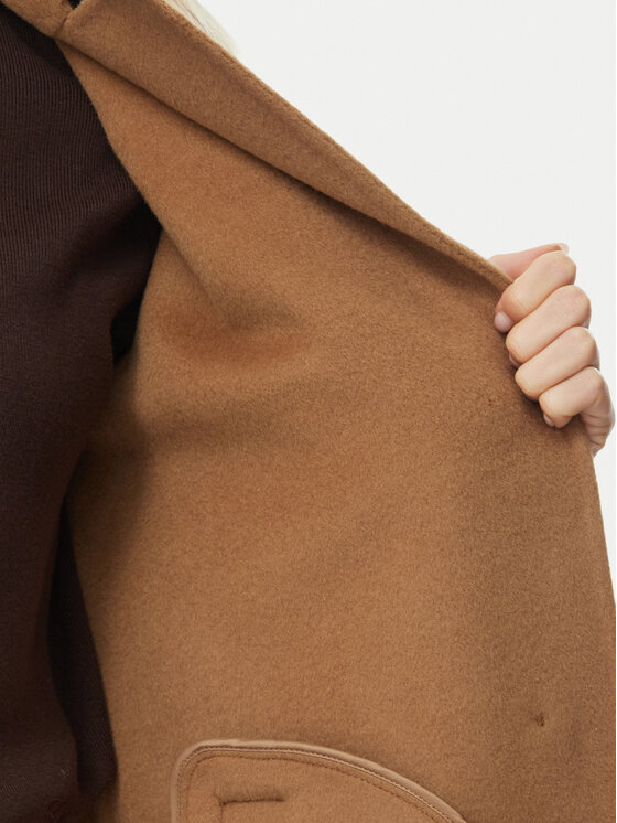 MICHAEL Michael Kors MICHAEL Michael Kors Вовняне пальто 77A7146M22 Світло-коричневий Regular Fit