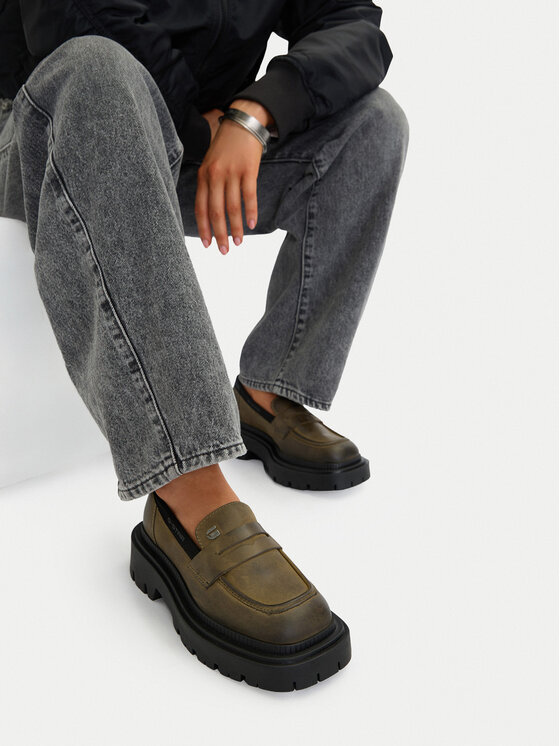 G-Star Raw G-Star Raw Loafersy CEO-WI34-JOSIA-04 Zielony