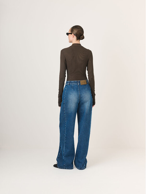 La Mania La Mania Body RUBBY Hnedá Classic Fit