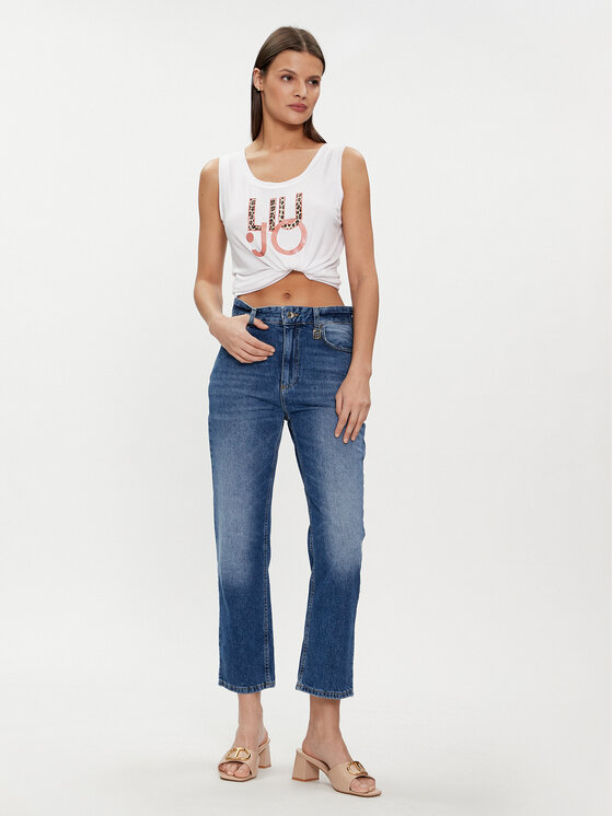 Liu Jo Liu Jo Traperice UA4156 D4666 Plava Boyfriend Fit