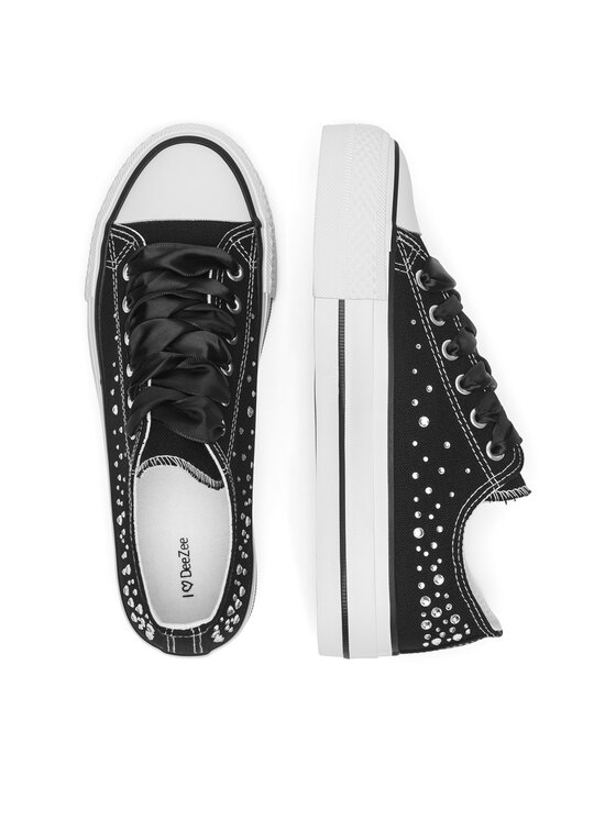 DeeZee DeeZee Trampki WFA2791-1 Czarny