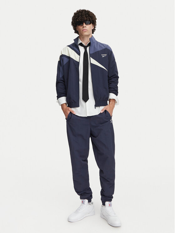 Reebok Reebok Pantaloni trening Mieszko RK25722CCM Bleumarin Regular Fit