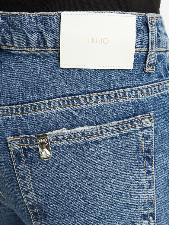 Liu Jo Liu Jo Jeans Selected by Gigi Hadid ZB7304 D4854 Blu scuro Cropped Leg