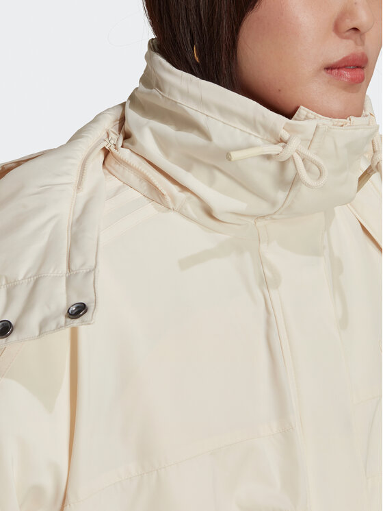 adidas adidas Parka HK5249 Écru Relaxed Fit