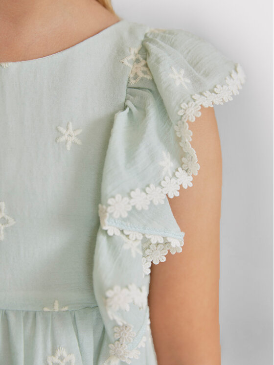 Vestito elegante 5034 Verde Regular Fit