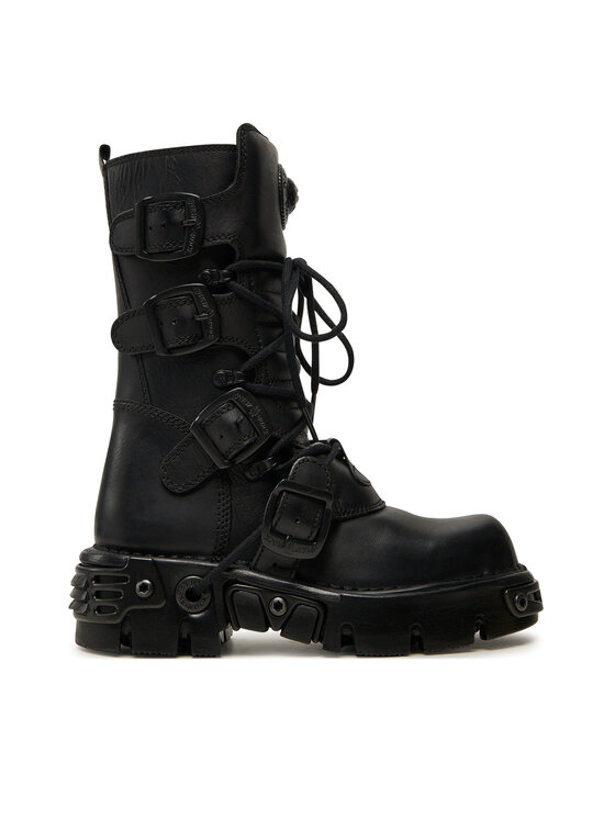 NEW ROCK Anfibi M-373-S18 Nero, taglia : 37