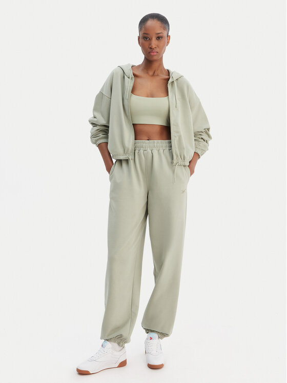 Reebok Reebok Μπλούζα Reebok x Ewa Chodakowska Marti RK25620CCW Πράσινο Regular Fit