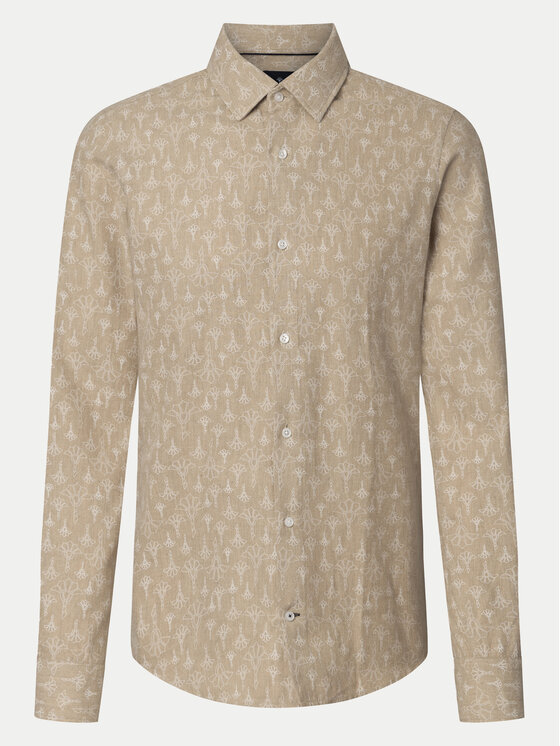 JOOP! JOOP! Πουκάμισο 17 JSH-154Pit-W 30043581 Μπεζ Slim Fit