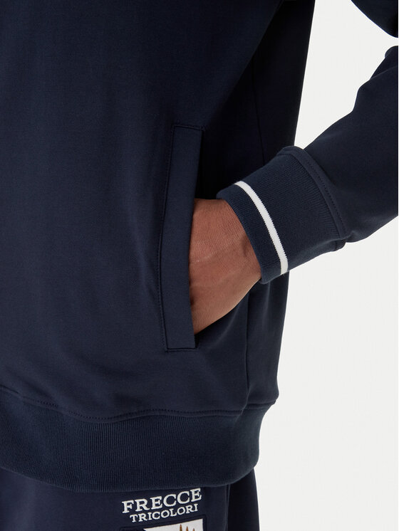 Aeronautica Militare Aeronautica Militare Bluza 261FE2096UF00674 Granatowy Regular Fit