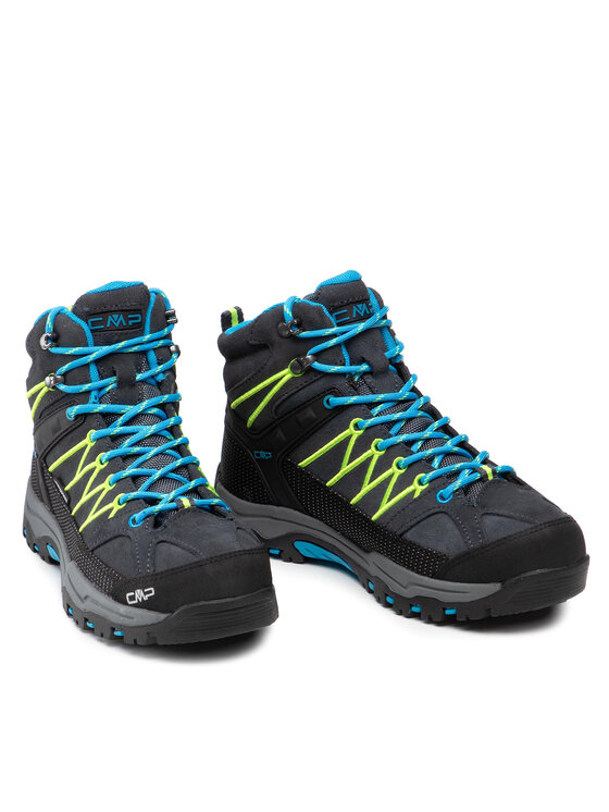 CMP CMP Трекінгові черевики Kids Rigel Mid Trekking Shoes Wp 3Q12944J Чорний