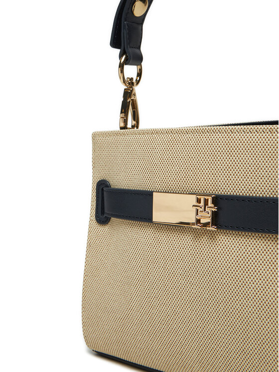 Tommy Hilfiger Tommy Hilfiger Ročna torba Th Heritage Mini AW0AW17381 Bež