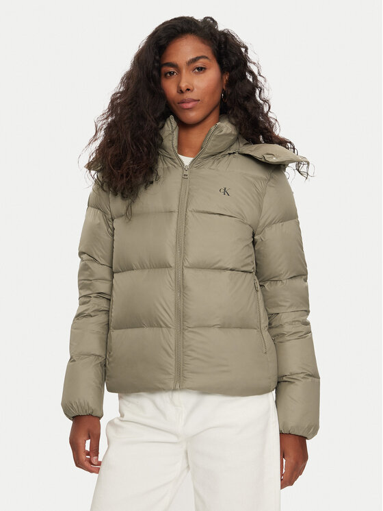 Calvin Klein Jeans Calvin Klein Jeans Μπουφάν πουπουλένιο J20J223571 Μπεζ Regular Fit